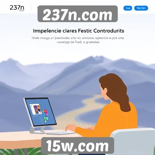 Experiência do usuário no site 237n.com